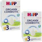 Hipp 800 gr Organik Combiotic Devam Sütü 3 12-24 Ay İçin Sütlü ve Prebiyotik İçerikli
