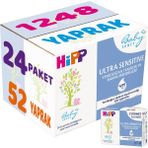 Hipp Baby Sanft Sensitive 24x52 Adet Bebek Islak Mendil