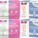Hipp Baby Sanft Sensitive Karma Yendoğan+Klasik 28'li 1392 Yaprak Islak Havlu Mendil