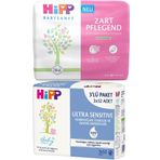 Hipp Baby Sanft Sensitive Karma Yendoğan+Klasik 7'li 348 Yaprak Islak Havlu Mendil