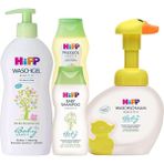 Hipp Babysanft Bebek Şampuanı 200 ml + Hipp Babysanft Bebek Masaj ve Bakim Yağı 200 ml + Hipp Babysanft Bebek Saç ve Vücut Banyo Jeli 400 ml + Hipp Organik El Yıkama Köpüğü 250 ml - Renkli