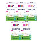 Hipp No:1 Organik Keçi Sütü Bazlı 5x400 gr 0-6 Ay Devam Sütü