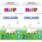 Hipp No:2 Organik Keçi Sütü Bazlı 6. Aydan İtibaren 2x400 gr Devam Sütü