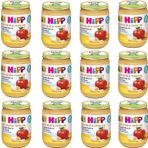 Hipp Organik 12x190 gr Elma ve Muz Püreli Kavanoz Maması