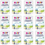 Hipp Organik Combiotic 350 gr Devam Sütü 12 Adet 12-24 Ay İçin Sütlü Biberon Maması