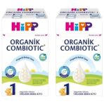 Hipp Organik Combiotic Devam Sütü 2X600 gr 1 Numara - Hediyesiz
