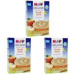 HiPP Organik İyi Geceler Sütlü Elmalı Tahıl Bazlı Ek Gıda 250g 3lü paket