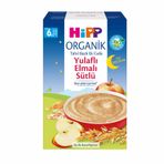 Hipp Organik İyi Geceler Yulaflı Elmalı Sütlü 2x250 gr Kaşık Mama