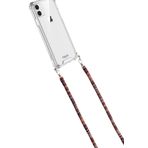 Hippi Alder 110 cm Ipli Tüm Telefonlarla Uyumlu ve Boyun Askılı Kumaş Renkli Telefon Askısı