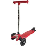 Hippie 4 Kademeli 3 Tekerlekli Yükseklik Ayarlı Kırmızı Scooter