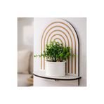 HippoDeco Modern MDF Dekoratif Duvar Rafı 20x25 cm – Demonte Minimal Tasarım Duvar Dekoru