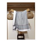 Hira İpek Scarf Kafiye Desen Soft Eşarp