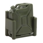 Hiraith RC Benzin Bidonu Sürahi, RC Yakıt Tankı Simüle Hafif RC Araba Dekoratif Yakıt Tankı EKSENEL SCX24 1/18 1/24 RC Araba (Koyu yeşil)