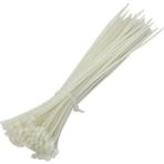 HIRDAWHAT 100 Adet Plastik Cırt Kelepçe Kablo Bağı Kablo Düzenleyici 3.6 x 200 mm
