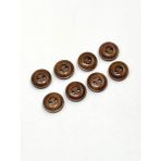 Hırka Yelek Düğmesi / Ahşap Düğme / 8 Adet / 1.7 cm