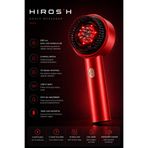 HİROS'H LED Işıklı Saç Derisi Masaj Tarağı Kırmızı ve Mavi Işık Teknolojisi Anti Dökülme Etkili Serum Yağı Uyumlu