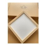 Hiruko Tasarım Atölyesi Ahşap Çerçeve Iç Ölçü 20x20 Cm 2'li Premium Frame Ahşap Anı-fotoğraf Çerçevesi
