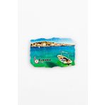 Hırvatistan Temalı Fresco Magnet