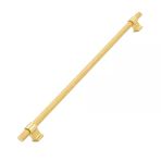 Hisar Altın Gold Metal Kulp 512 Mm Tırtıklı Desen Mobilya Çekmece Mutfak Dolabı Dolap Kulpları Kulbu