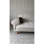 Hisar Home Bohem Dalgalı Püsküllü Ponponlu Koltuk Örtüsü 190x220 cm Dekoratif Kanepe Çekyat Şalı Kaymaz Çok Amaçlı