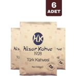 Hisar Kahve Hisar Türk Kahvesi 50 gr x 6 - 300 gr