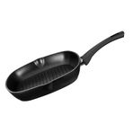 Hisar Milas Siyah 28 cm Granit Grill Izgara Tava