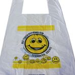 Hışır Poşet Smile Baskılı Küçük Boy ( 200'lü x 10 Paket )