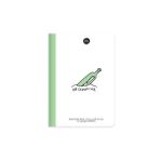 Hisli Şeyler A5 80 Yaprak Renkli Sayfa Çizgili Defter, Yeşil