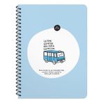 Hisli Şeyler Üstüme Gelmeyin Ben Zaten Dolmuşum Kareli Defter 16.5 x 22.5 cm