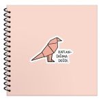 Hisli Şeyler Yaprak Çizgili Katlandığıma Değdi Defter