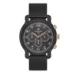 Hislon Ms106n-05sr 45 Mm Hasır Kordonlu Kronolu Erkek Kol Saati
