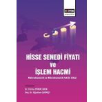 Hisse Senedi Fiyatı ve İşlem Hacmi Eğitim Yayınevi
