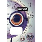 Historia zeszyt szkolny w kratkę: 150 stron do zapisywania najważniejszych informacji, notatek