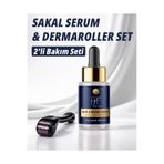 history future HAF For Men Saç & Sakal Güçlendirici Serum ve Roller Seti
