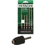 Hitachi 751030 6 Parça Profesyonel SDS-Plus Uç Seti