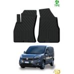 Hitaks Fiat Doblo Panelvan Paspas 2010 2022 Uyumlu 4d Havuzlu Oto Paspas - Siyah