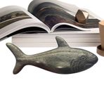 Hitburu Balık Dekoru | Köpekbalığı Şeklinde Heykel - Yeniden Kullanılabilir Endüstriyel Deniz Sanat Eseri,Giriş Mutfak Tezgahı Salon Çalışma Odası Dolap Ofis Çocuk Odası Tatil Doğum Günü