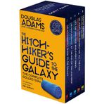 Hitchhiker's Guide to the Galaxy Series Douglas Adams Collection 5 Books Bundle inc Mostly Harmless, So Long, and Thanks for All the Fish, Life, the Universe and Everything, The Restaurant
