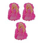 HitDukkan Barbie Pembe 3 Adet Büyük Boy 40cmx53cm Folyo Balon (helyum) No:8
