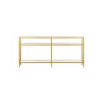 Hitit Dekorasyon Agata Gold Metal İkili Dresuar Konsol Gold2 120 x 40