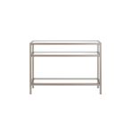Hitit Dekorasyon Agata Gümüş Renk Metal Dresuar & Konsol Gümüş 120 x 40