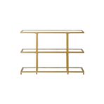 Hitit Dekorasyon Betty Gold Metal&cam Dresuar 107cm Gold