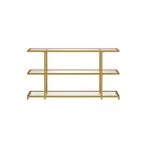 Hitit Dekorasyon Betty Gold Metal&cam Dresuar 140cm Gold1