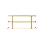 Hitit Dekorasyon Betty Gold Metal&cam Dresuar 160cm Gold2