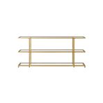 Hitit Dekorasyon Betty Gold Metal&cam Dresuar 160CM