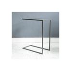 Hitit Dekorasyon Bianca Siyah Metal C Sehpa Siyah 40 x 40