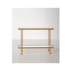 Hitit Dekorasyon Dolores Gold Metal&cam Dresuar 107cm