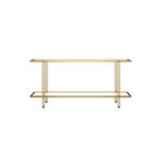 Hitit Dekorasyon Dolores Gold Metal&cam Dresuar 140cm Gold2