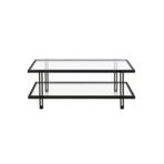 Hitit Dekorasyon Dolores Siyah Metal Orta Sehpa Siyah1 45 x 45