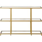 Hitit Dekorasyon Gold Metal&cam Dresuar 107cm Betty